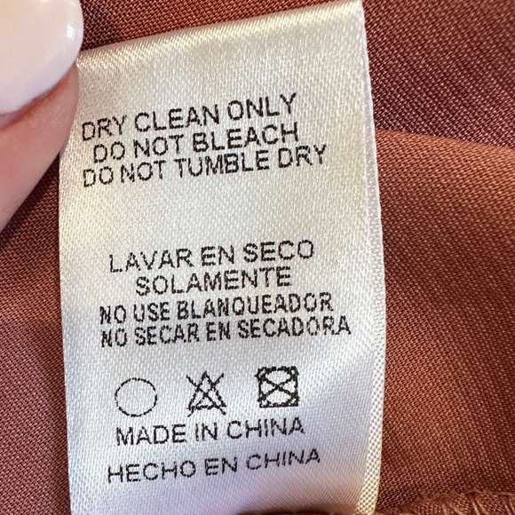 Vince Camuto Womens Pink Mock Neck Burnout Trapeze Cocktail Dress Size 10 - Picture 5 of 9